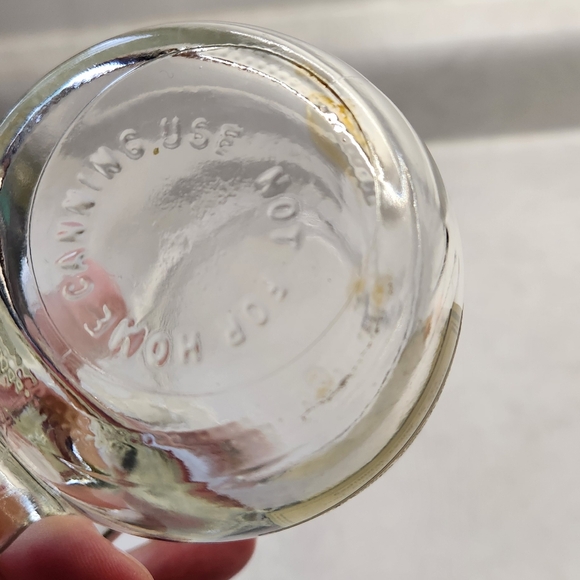 Vintage Trapper Johns Snakebite Remedy Mason Jar Glass Mug - Picture 4 of 8